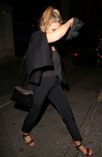 ELIZABETH OLSEN Leaves Wolsey Restaurant in London 07/23/2015