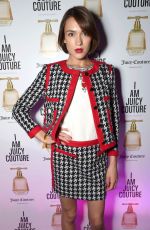 ELLA CATLIFF at I Am Juicy Fragrance Launch in London