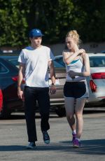 ELLE FANNING and Zalman Band Out and About in Los Angeles 07/23/2015