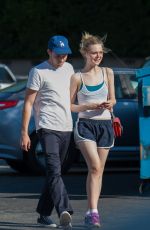 ELLE FANNING and Zalman Band Out and About in Los Angeles 07/23/2015
