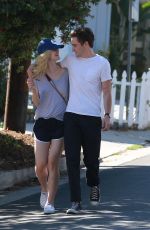 ELLE FANNING and Zalman Band Out in Studio City 07/26/2015