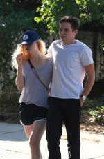 ELLE FANNING and Zalman Band Out in Studio City 07/26/2015