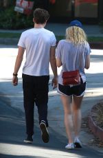 ELLE FANNING and Zalman Band Out in Studio City 07/26/2015