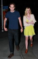 ELLE FANNING Leaves Arclight Theatre in Hollywood 07/21/2015