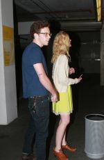 ELLE FANNING Leaves Arclight Theatre in Hollywood 07/21/2015
