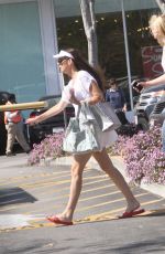 ELLE FANNING Leaves Farmer