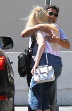 ELLE FANNING Out and About in Hollywood 07/27/2015