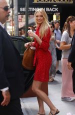 ELSA HOSK Leaves The Lambs Club Restaurant in New York 07/28/2015