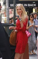 ELSA HOSK Leaves The Lambs Club Restaurant in New York 07/28/2015