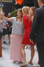 ELSA HOSK Leaves The Lambs Club Restaurant in New York 07/28/2015