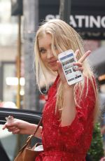 ELSA HOSK Leaves The Lambs Club Restaurant in New York 07/28/2015