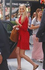 ELSA HOSK Leaves The Lambs Club Restaurant in New York 07/28/2015