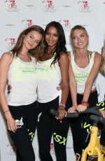 ELSA HOSK, MARTHA HUNT, LAIS RIBEIRO at VS Angels
