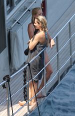 ELSA PATAKY in Bikini Paddleboarding and Swiming in Corsica 07/03/2015