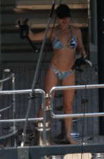 ELSA PATAKY in Bikini Paddleboarding and Swiming in Corsica 07/03/2015
