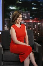 EMILIA CLARKE at Jimmy Kimmel Live! in Hollywood 06/29/2015