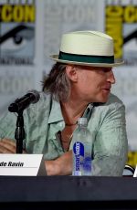 EMILIE DE RAVIN at Once Upon a Time Panel at Comic Con in San Diego