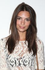 EMILY RATAJKOWSKI at Desert Voices Photography Exhibition Opening