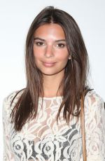 EMILY RATAJKOWSKI at Desert Voices Photography Exhibition Opening