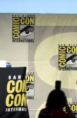 EMMA ROBERTS at Scream Queens Panel at Comic-con in San Diego