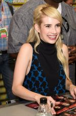 EMMA ROBERTS at Scream Queens Panel at Comic-con in San Diego