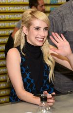 EMMA ROBERTS at Scream Queens Panel at Comic-con in San Diego