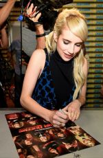 EMMA ROBERTS at Scream Queens Panel at Comic-con in San Diego