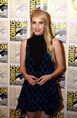 EMMA ROBERTS at Scream Queens Panel at Comic-con in San Diego