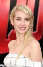 EMMA ROBERTS at Scream Queens Photocall at Comic-con in San Diego