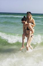 EMMA ROBERTS in Bikini, Instagram Pics 07/04/2015