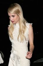 EMMA ROBERTS Leaves Entertainment Weekly Party at Comic-con