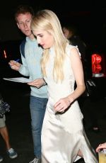 EMMA ROBERTS Leaves Entertainment Weekly Party at Comic-con