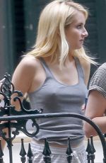 EMMA ROBERTS Out and About in New Orleans 07/01/2015