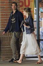 EMMA STONE and Andrew Garfield Out and About in Los Angeles 07/24/2015