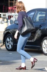 EMMA STONE Out and About in Los Angeles 07/07/2015