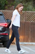 EMMA STONE Out and About in Los Angeles 07/23/2015