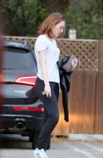 EMMA STONE Out and About in Los Angeles 07/23/2015
