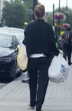 EMMA WATSON Out Shopping in London 07/15/2015
