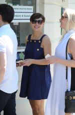 EMMA WILLIS Arrives at Wimbledon Tennis Championships in London 06/30/2015