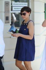 EMMA WILLIS Arrives at Wimbledon Tennis Championships in London 06/30/2015