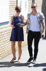 EMMA WILLIS Arrives at Wimbledon Tennis Championships in London 06/30/2015