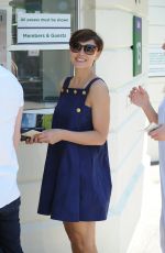 EMMA WILLIS Arrives at Wimbledon Tennis Championships in London 06/30/2015