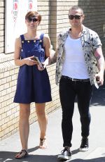EMMA WILLIS Arrives at Wimbledon Tennis Championships in London 06/30/2015