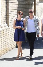 EMMA WILLIS Arrives at Wimbledon Tennis Championships in London 06/30/2015