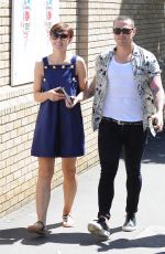 EMMA WILLIS Arrives at Wimbledon Tennis Championships in London 06/30/2015