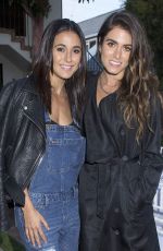 EMMANUELLE CHRIQUI at Just Jared & Justfab Summer Dinner Party in Malibu