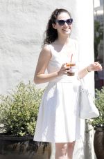 EMMY ROSSUM Out and About in Beverly Hills 07/27/2015