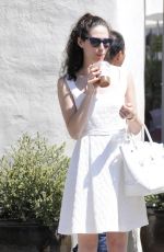 EMMY ROSSUM Out and About in Beverly Hills 07/27/2015