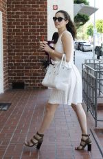 EMMY ROSSUM Out and About in Beverly Hills 07/27/2015