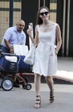 EMMY ROSSUM Out and About in Beverly Hills 07/27/2015